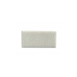 Pad ręczny biały 25cm x 11.5cm Fibratesco